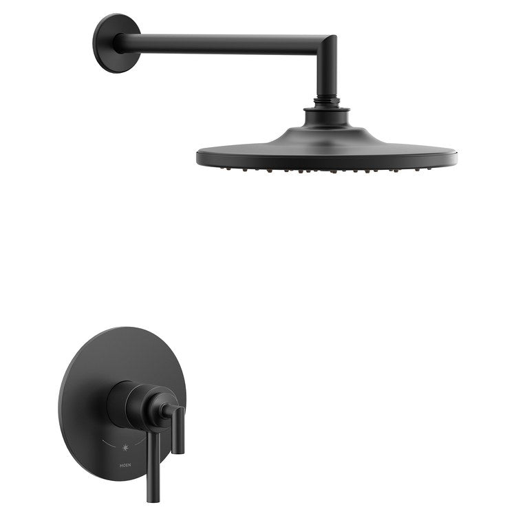 Shower Trim Arris M-Core 4-Series 2 Lever Matte Black WaterSense ADA 1.75 Gallons per Minute - Image 1