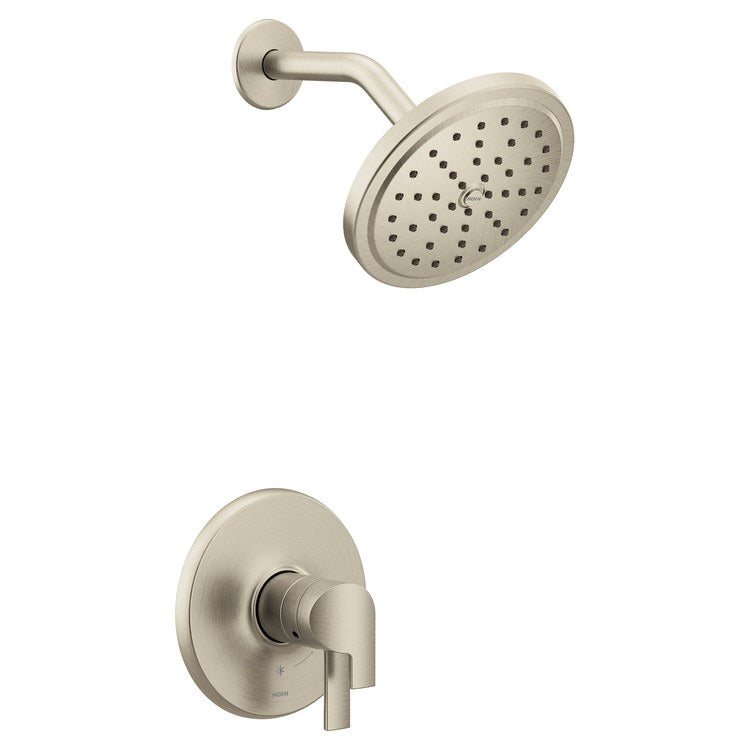 Shower Trim Doux M-Core 4-Series 2 Lever Brushed Nickel WaterSense ADA 1.75 Gallons per Minute - Image 1