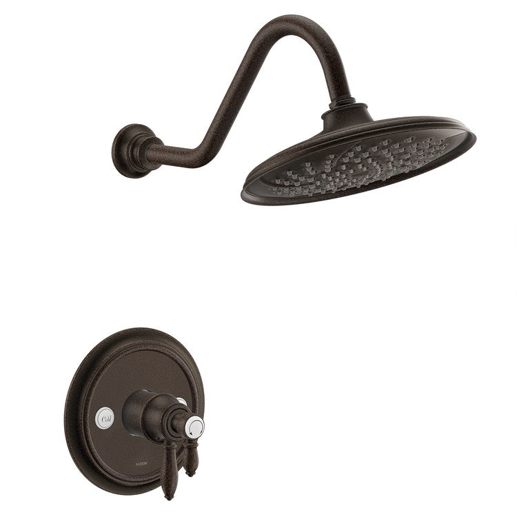Shower Trim Weymouth M-Core 4-Series 2 Lever Oil Rubbed Bronze WaterSense ADA 1.75 Gallons per Minute - Image 1