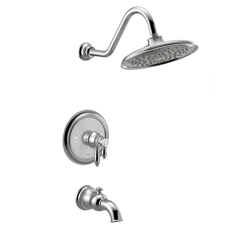 Tub and Shower Trim Weymouth M-Core 4-Series 2 Lever Chrome WaterSense ADA 1.75 Gallons per Minute - Image 1
