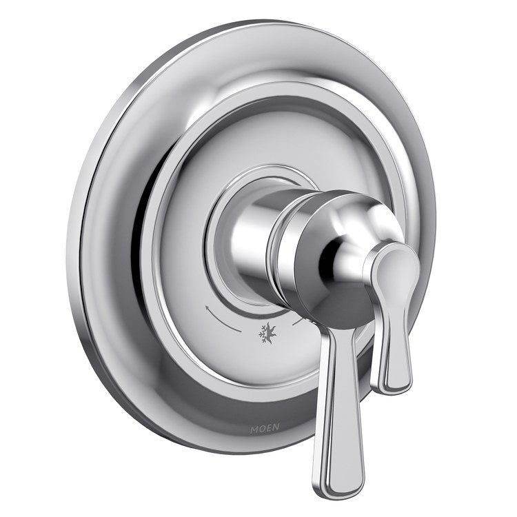 Tub and Shower Valve Trim Colinet M-Core 4 Series 2 Lever Chrome WaterSense ADA - Image 1