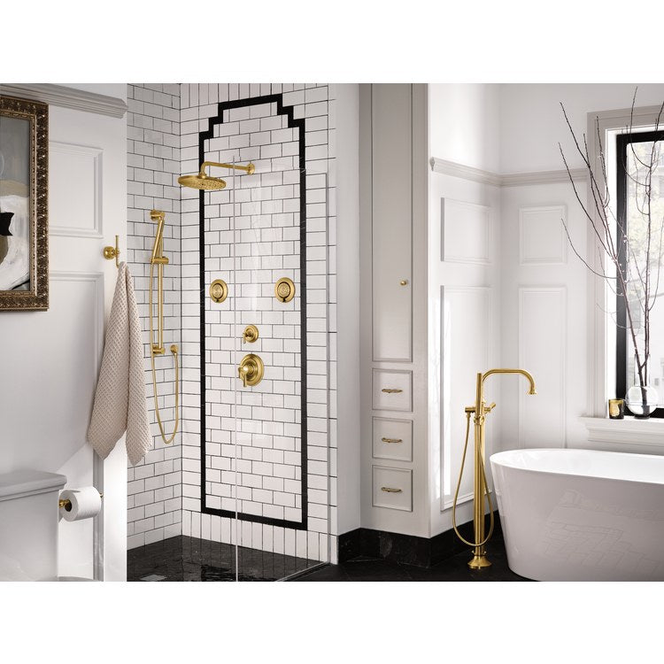 Shower Trim Colinet M-Core 4-Series 2 Lever Matte Black WaterSense ADA 1.75 Gallons per Minute - Image 2