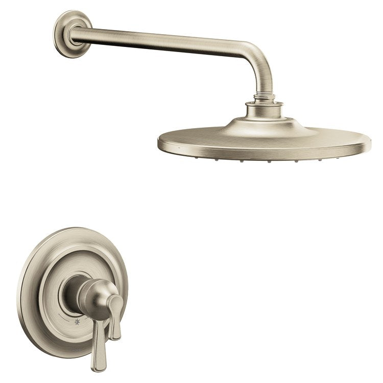 Shower Trim Colinet M-Core 4-Series 2 Lever Brushed Nickel WaterSense ADA 1.75 Gallons per Minute - Image 1