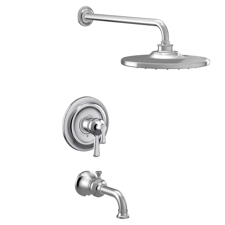 Tub and Shower Trim Colinet M-Core 4-Series 2 Lever Chrome WaterSense ADA 1.75 Gallons per Minute - Image 1