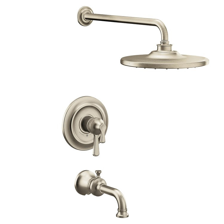 Tub and Shower Trim Colinet M-Core 4-Series 2 Lever Brushed Nickel WaterSense ADA 1.75 Gallons per Minute - Image 1