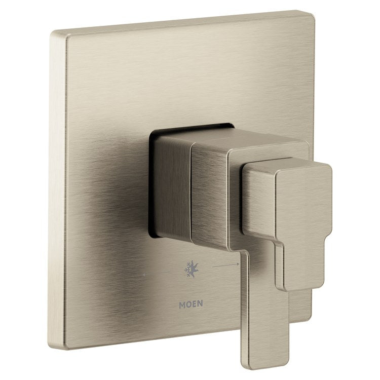 Tub and Shower Valve Trim 90 Degree M-Core 4 Series 2 Lever Brushed Nickel WaterSense ADA - Image 1