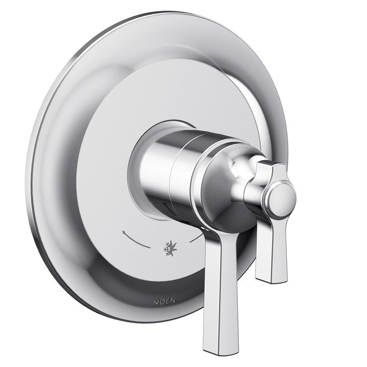 Tub and Shower Valve Trim Flara M-Core 4 Series 2 Lever Chrome WaterSense ADA - Image 1