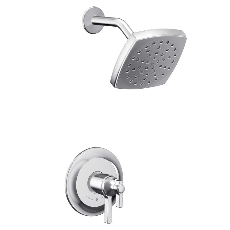 Shower Trim Flara M-Core 4-Series 2 Lever Chrome WaterSense ADA 1.75 Gallons per Minute - Image 1