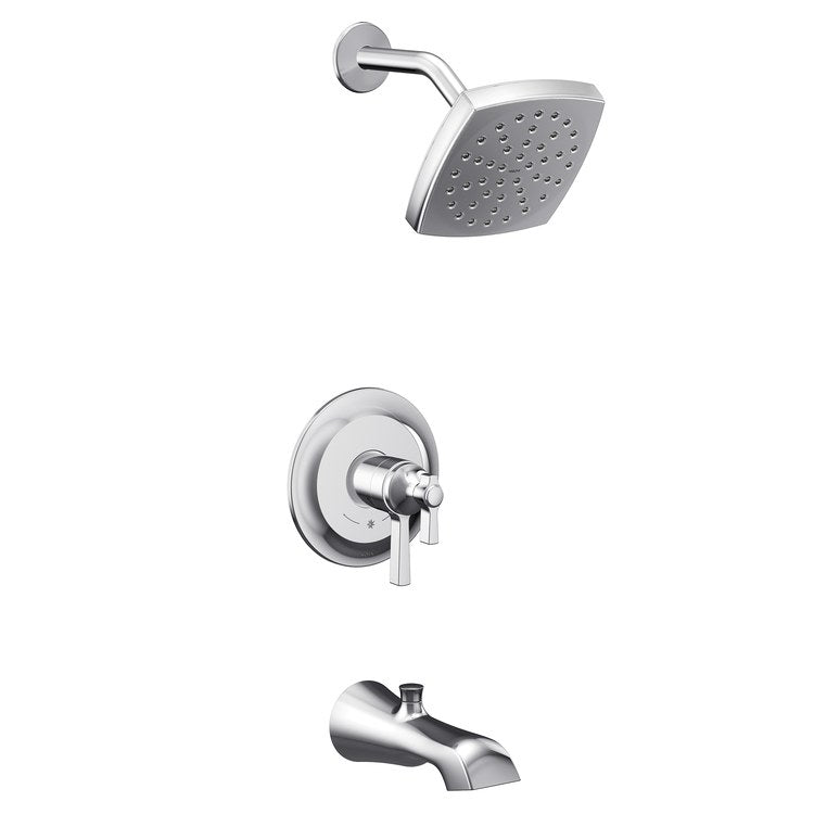 Tub and Shower Trim Flara M-Core 4-Series 2 Lever Chrome WaterSense ADA 1.75 GPM - Image 1