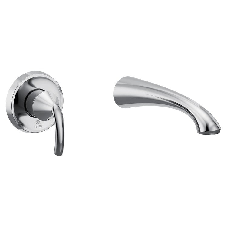 Tub Filler Trim Glyde 1 Lever Chrome ADA Wall 8.0 Gallons per Minute - Image 1