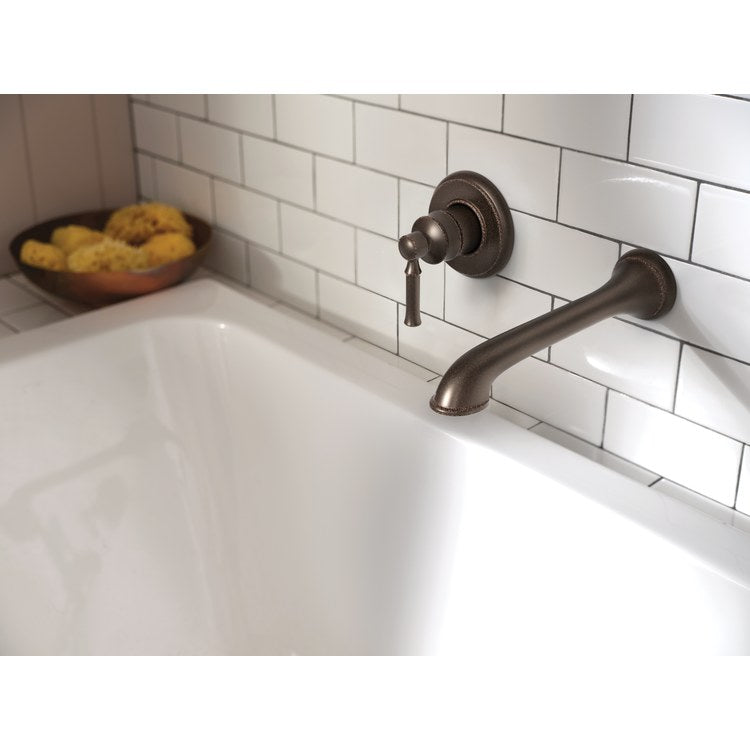 Tub Filler Trim Dartmoor 1 Lever Oil Rubbed Bronze ADA Wall 8.0 Gallons per Minute - Image 2