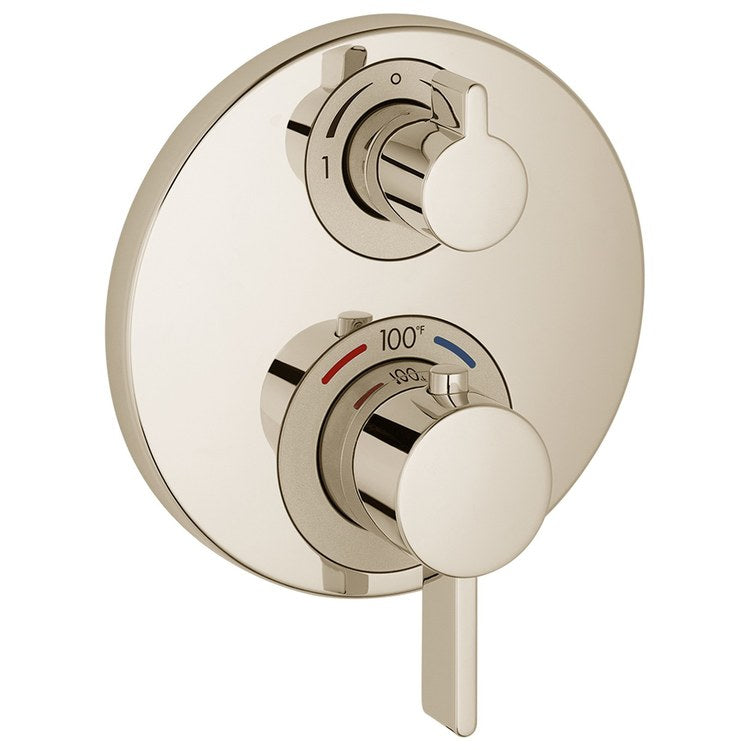 Thermostatic Valve Trim Ecostat S Polished Nickel - Image 1