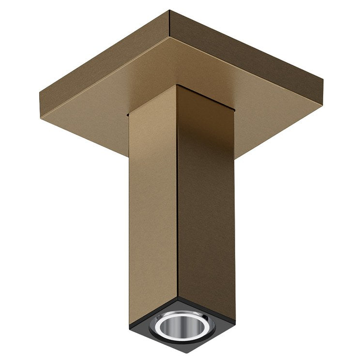 Shower Pipe Pulsify E Extension Brushed Bronze 4 Inch for Ceiling Mount E - Image 1