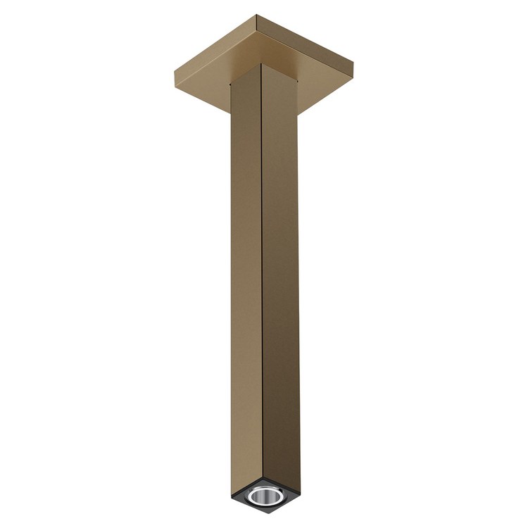 Shower Pipe Pulsify E Extension Brushed Bronze 12 Inch for Ceiling Mount E