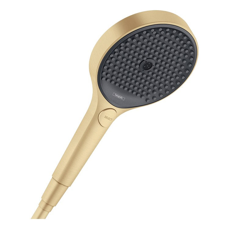 Handshower Rainfinity 130 Brushed Gold Optic 3 Jet WaterSense 1.75 Gallons per Minute - Image 1