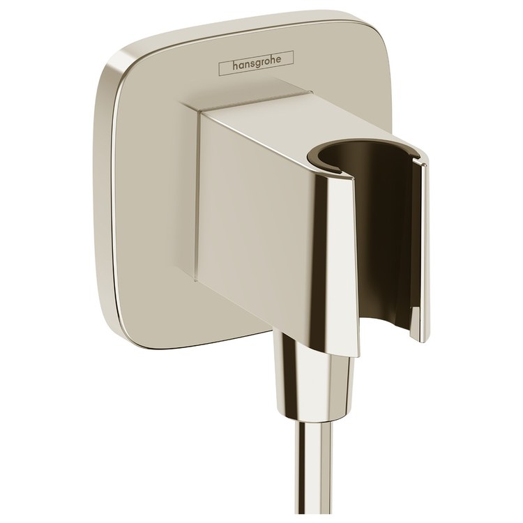Handshower Mounting Kit FixFit Q Polished Nickel - Image 1