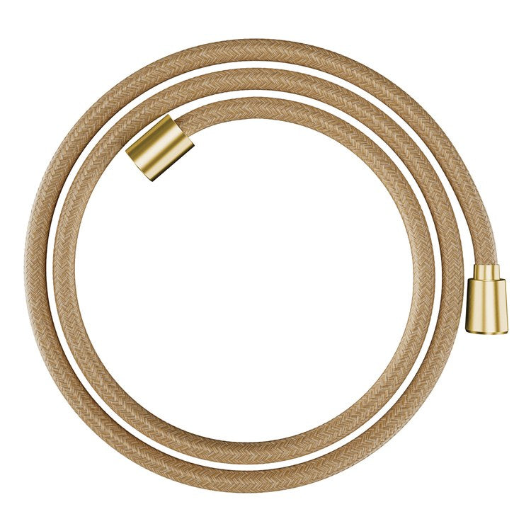 Handshower Hose DesignFlex Textile 63 Inch Brushed Gold Optic 1/2 Inch G Plastic - Image 1