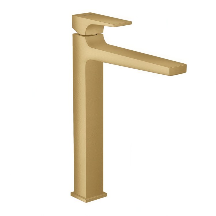Lavatory Faucet Metropol 260 1 Lever ADA WaterSense Brushed Gold Optic 1.2 Gallons per Minute Deck Mount Less Drain 1 Hole - Image 1