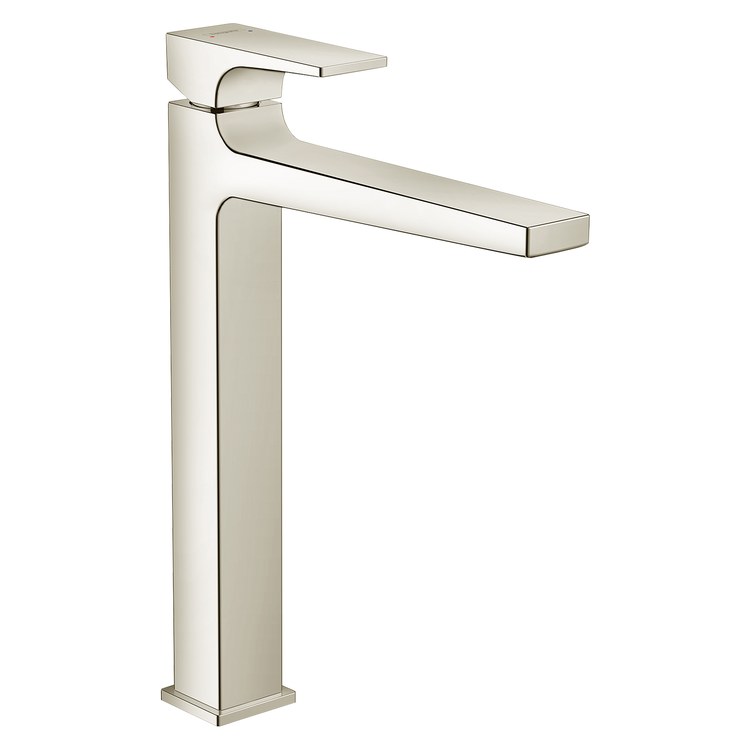 Lavatory Faucet Metropol 260 1 Lever ADA WaterSense Polished Nickel 1.2 Gallons per Minute Deck Mount Less Drain 1 Hole - Image 1