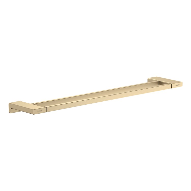Towel Bar AddStoris 24 Inch Double Brushed Gold Optic Metal - Image 1