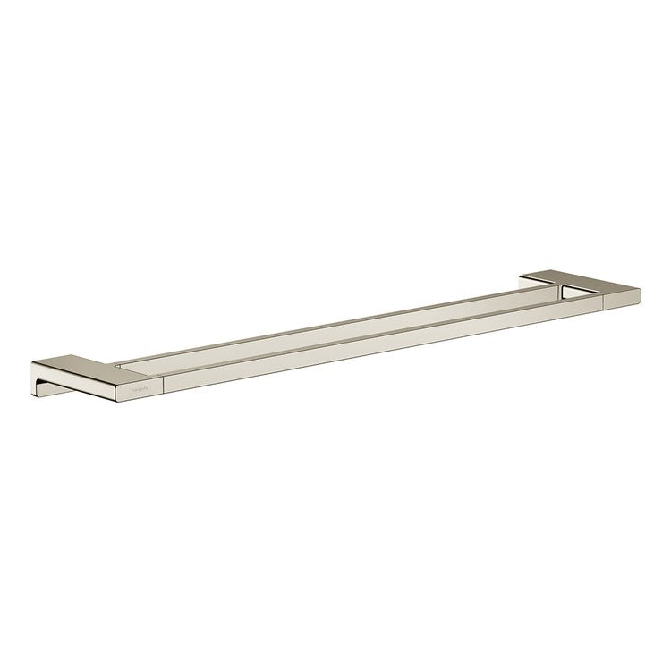 Towel Bar AddStoris 24 Inch Double Polished Nickel Metal - Image 1