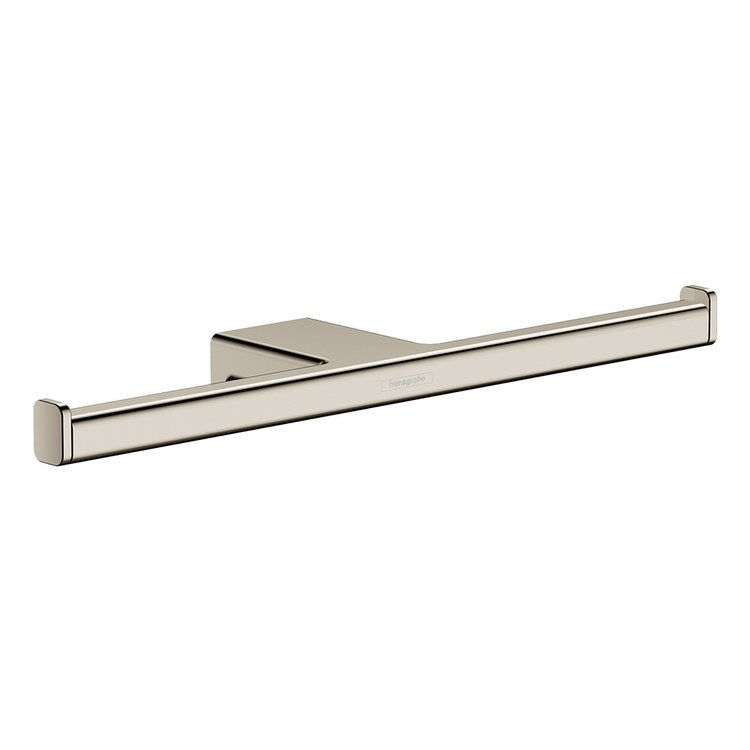 Toilet Paper Holder AddStoris Euro Polished Nickel Metal 3-1/16 Inch Wall Mount - Image 1