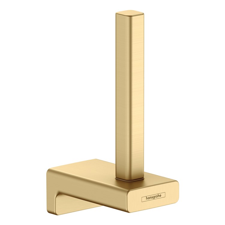 Toilet Paper Holder AddStoris Euro Brushed Gold Optic 3-1/4 Inch Wall Mount - Image 1