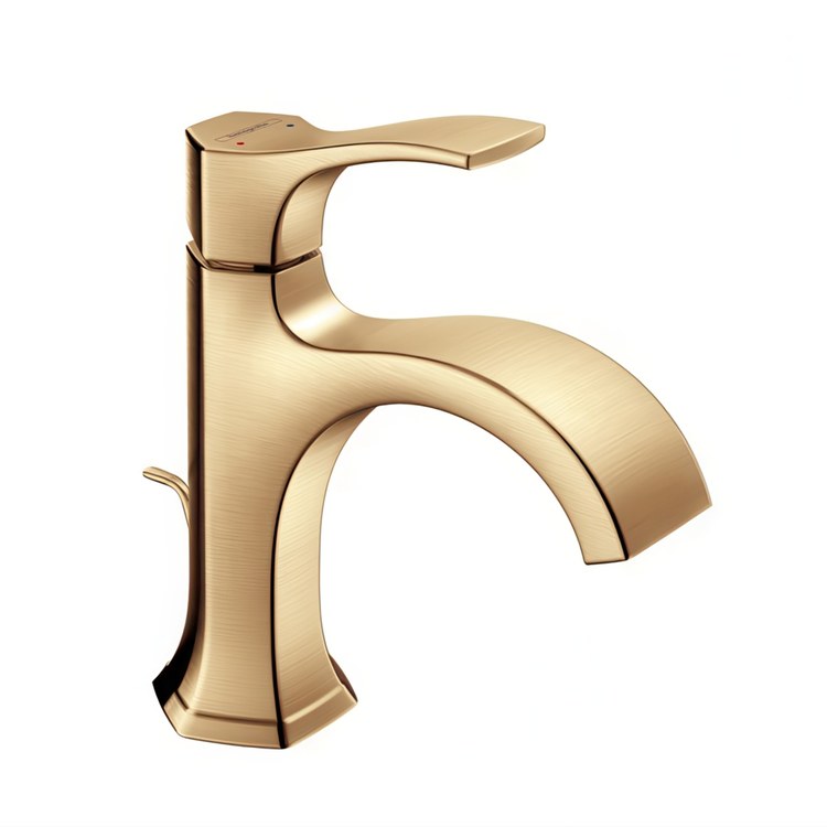 Lavatory Faucet Locarno 110 Brushed Bronze 1.2 Gallons per Minute Pop-Up 1 Hole - Image 1