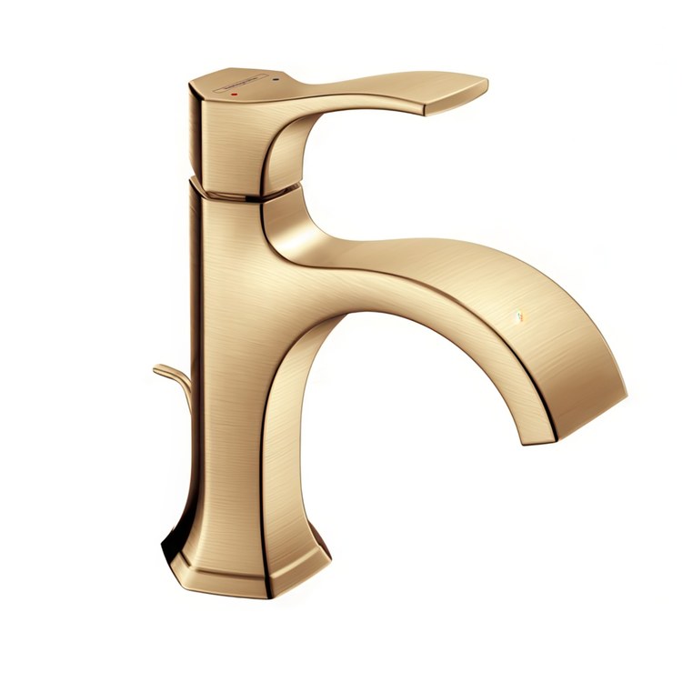 Lavatory Faucet Locarno 210 Brushed Bronze 1.2 Gallons per Minute 1 Hole - Image 1