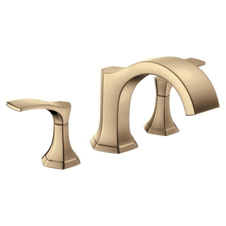 Roman Tub Trim Locarno Brushed Bronze 3 Hole - Image 1