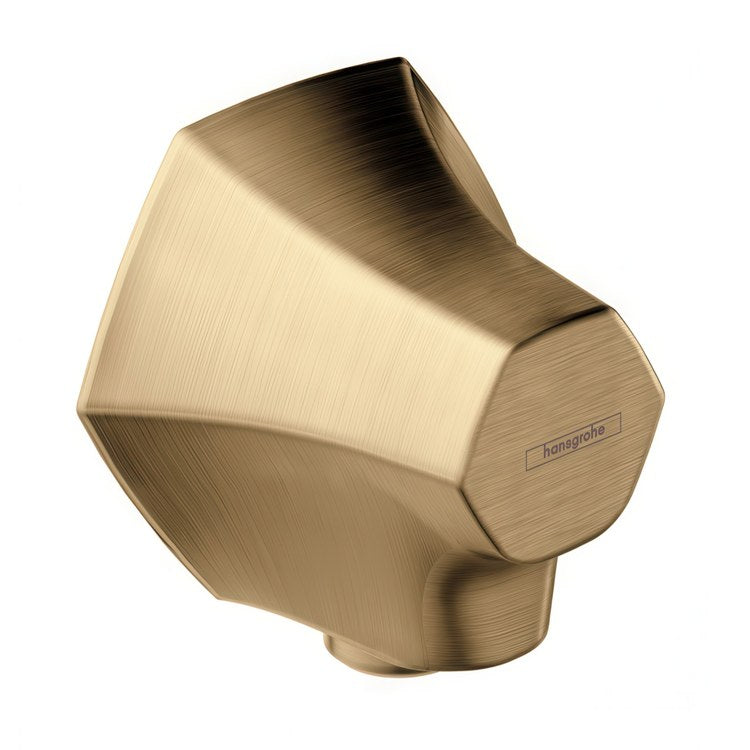 Wall Outlet Locarno with Check Valve Brushed Bronze