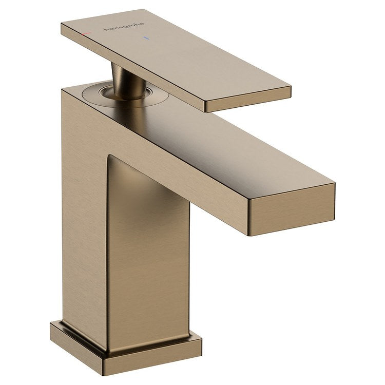 Lavatory Faucet Tecturis E 80 1 Lever ADA WaterSense Brushed Bronze 1.2 Gallons per Minute Deck Mount Pop-Up 1 Hole AirPower EcoSmart ComfortZone - Image 1