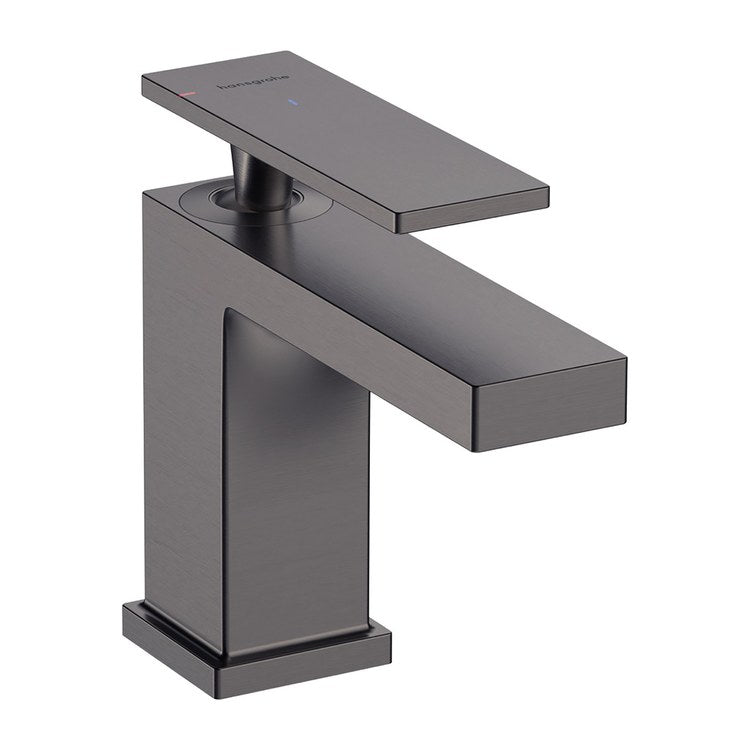 Lavatory Faucet Tecturis E 80 1 Lever ADA WaterSense Brushed Black Chrome 1.2 Gallons per Minute Deck Mount Pop-Up 1 Hole AirPower EcoSmart ComfortZone - Image 1