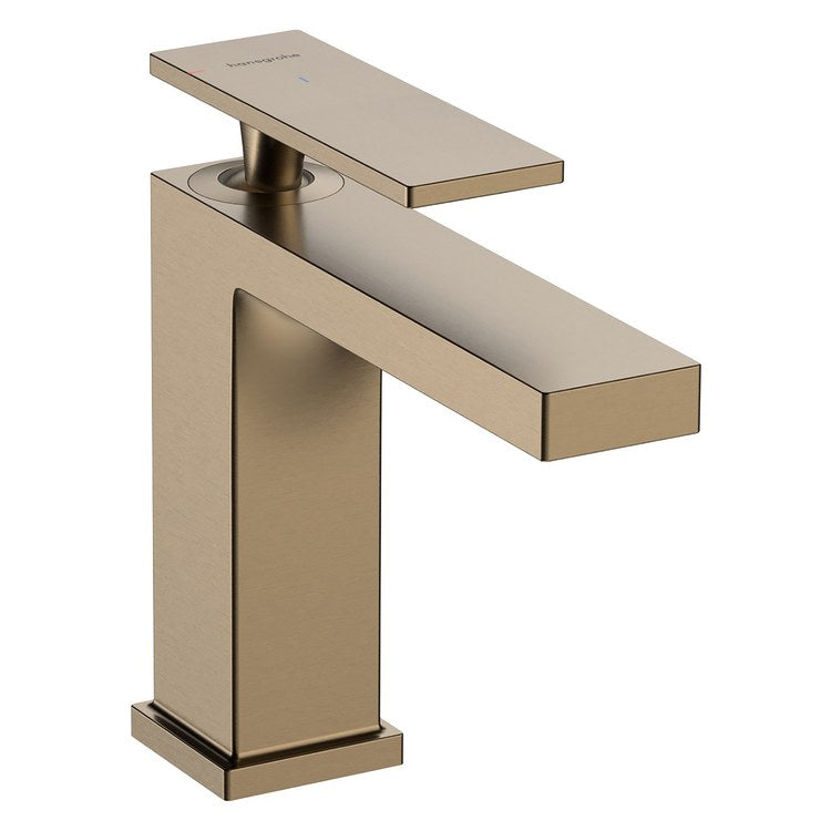 Lavatory Faucet Tecturis E 110 1 Lever ADA WaterSense Brushed Bronze 1.2 Gallons per Minute Pop-Up 1 Hole AirPower EcoSmart ComfortZone - Image 1
