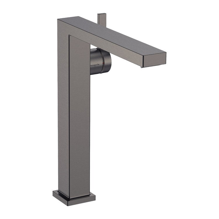 Lavatory Faucet Tecturis E 240 1 Lever ADA WaterSense Brushed Black Chrome 1.2 Gallons per Minute Less Drain 1 Hole AirPower EcoSmart ComfortZone - Image 1