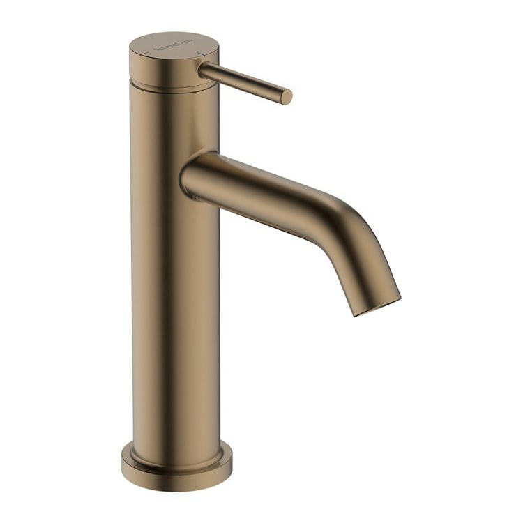 Lavatory Faucet Tecturis S 110 1 Lever ADA WaterSense Brushed Bronze 1.2 Gallons per Minute Pop-Up 1 Hole AirPower EcoSmart ComfortZone - Image 1