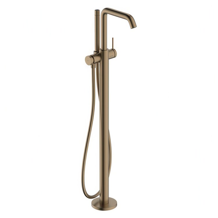 Tub Filler Trim Tecturis S Freestanding 1 Lever Brushed Bronze 1.75 Gallons per Minute - Image 1