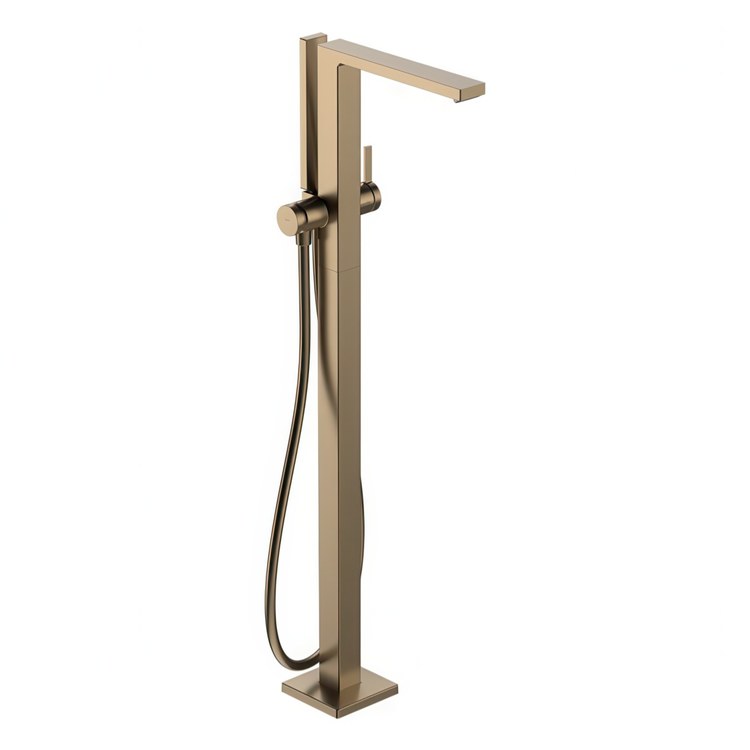 Tub Filler Trim Tecturis E Freestanding 1 Lever Brushed Bronze 1.75 Gallons per Minute - Image 1