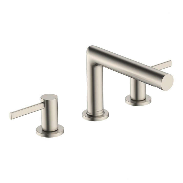Lavatory Faucet Zesis S 100 Widespread 2 Lever ADA WaterSense Brushed Nickel 1.2 Gallons per Minute Pop-Up 3 Hole - Image 1