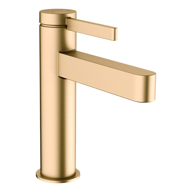 Lavatory Faucet Finoris 110 Deck Mount 1 Lever ADA WaterSense Brushed Bronze 1.2 Gallons per Minute Pop-Up 1 Hole ComfortZone EcoRight - Image 1