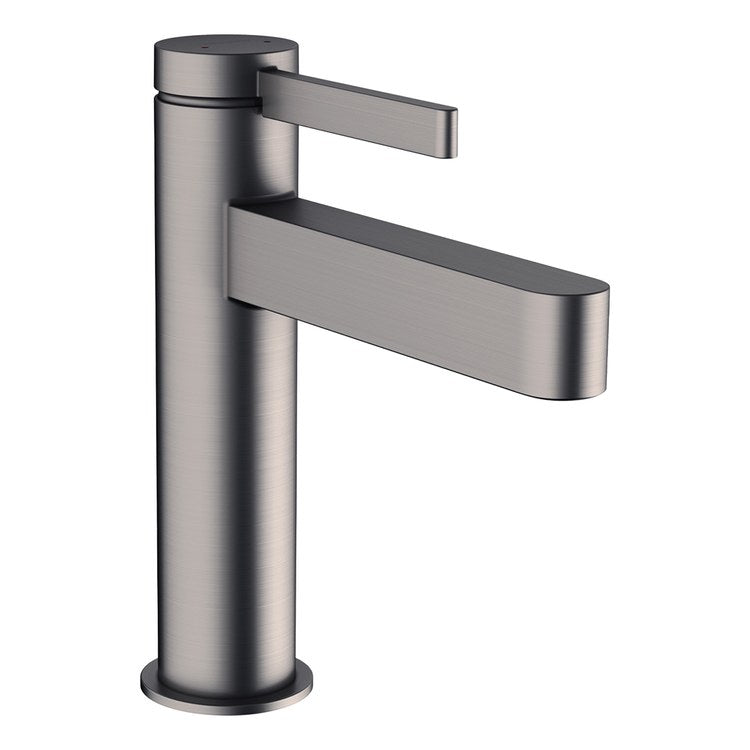 Lavatory Faucet Finoris 110 Deck Mount 1 Lever ADA WaterSense Brushed Black Chrome 1.2 Gallons per Minute Pop-Up 1 Hole ComfortZone EcoRight - Image 1