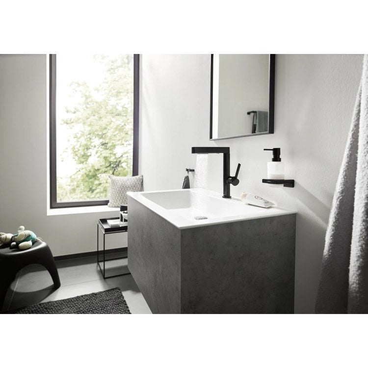 Lavatory Faucet Finoris 230 1 Lever ADA WaterSense Brushed Bronze 1.2 Gallons per Minute Deck Fixed Less Drain 1 Hole Quick Clean ComfortZone EcoRight - Image 2