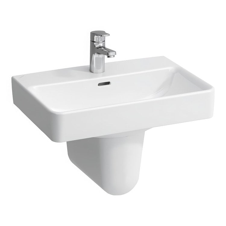 Vanity Top Laufen Pro S Compact 23 Inch White Ceramic 1 Hole