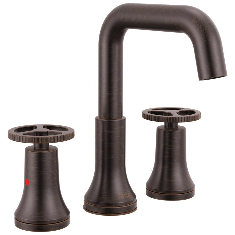 Lavatory Faucet Trinsic Widespread 6 to 16 Inch Spread 2 Wheel CALGreen/WaterSense Venetian Bronze 1.2 Gallons per Minute Deck Fixed Metal Pop-Up 3 Hole - Image 1