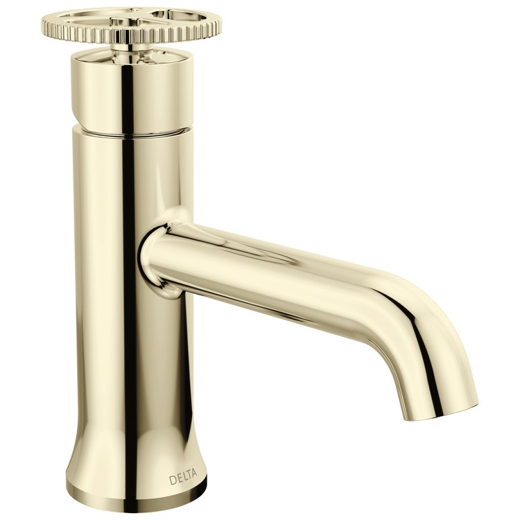 Lavatory Faucet Trinsic 1 Wheel WaterSense/CALGreen Polished Nickel 1.2 Gallons per Minute Deck Angled Metal Pop-Up 1/3 Hole Diamond Seal Technology - Image 1