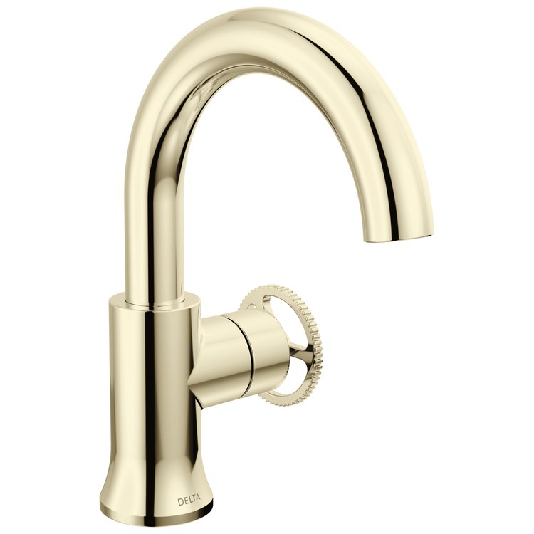 Lavatory Faucet Trinsic 1 Wheel WaterSense/CALGreen Polished Nickel 1.2 Gallons per Minute Deck Fixed Metal Pop-Up 1 Hole - Image 1