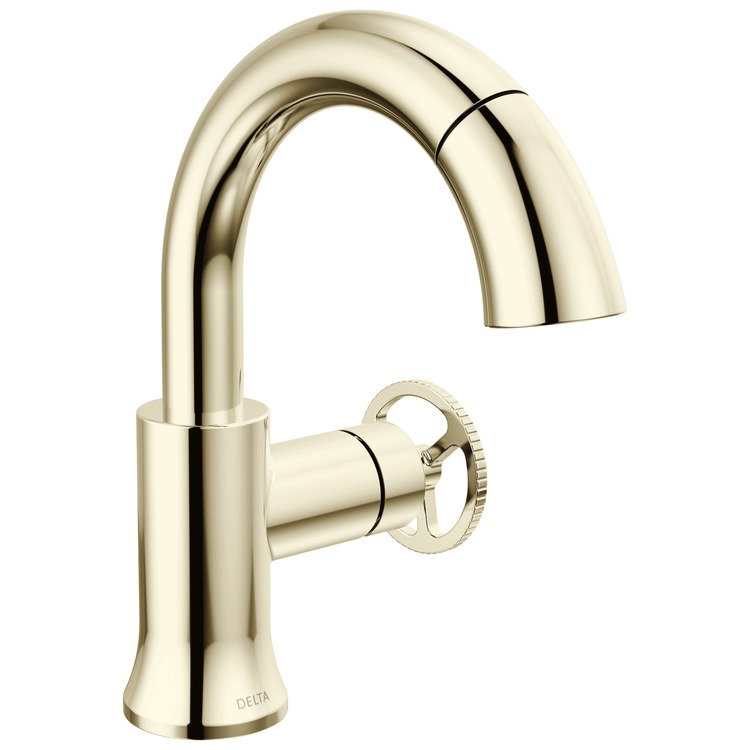 Lavatory Faucet Trinsic 1 Wheel WaterSense/CALGreen Polished Nickel 1.2 Gallons per Minute Deck Fixed Metal Pop-Up 1/3 Hole MagnaTite Docking - Image 1