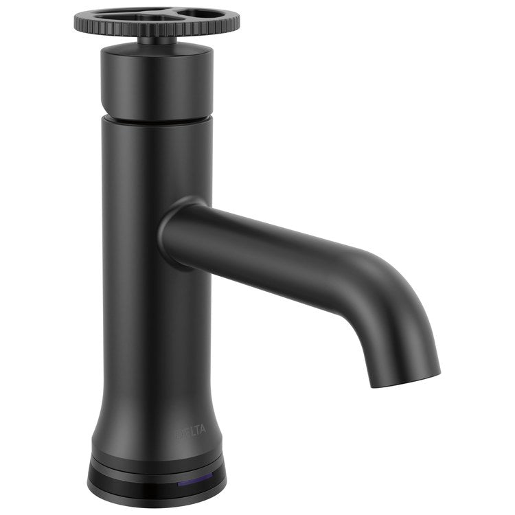 Lavatory Faucet Trinsic 1 Wheel No-Lead/WaterSense Matte Black 1.2 Gallons per Minute Deck Low Arc Metal Pop-Up 1/3 Hole Touch2O with Touchless/TempSense/Diamond Seal - Image 1