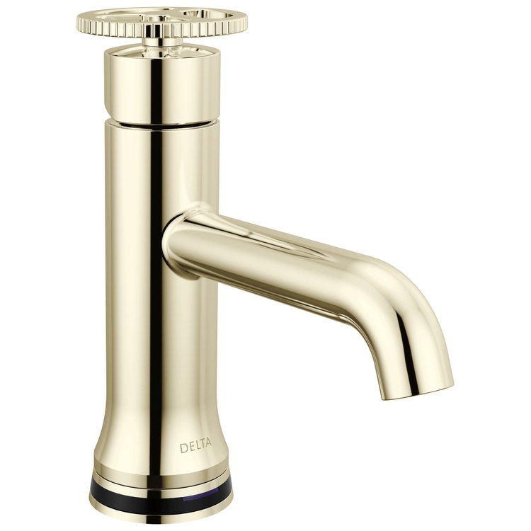 Lavatory Faucet Trinsic 1 Wheel No-Lead/WaterSense Polished Nickel 1.2 Gallons per Minute Deck Low Arc Metal Pop-Up 1/3 Hole Touch2O with Touchless/TempSense/Diamond Seal - Image 1