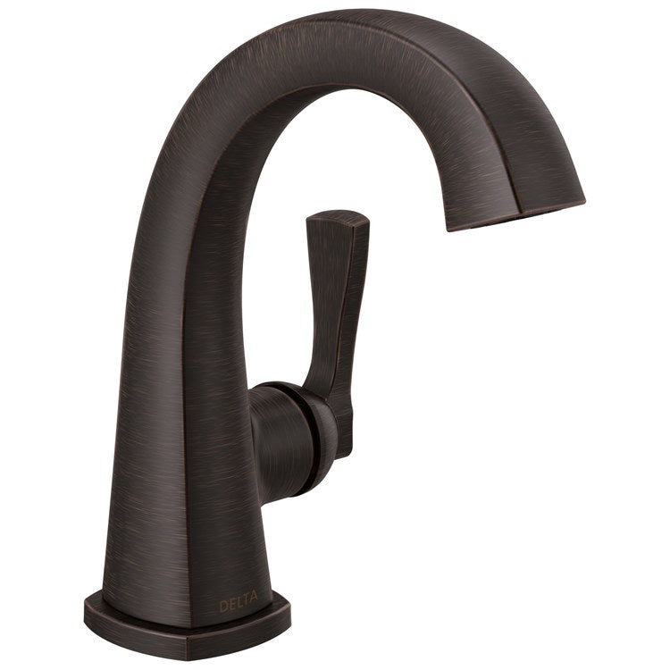 Lavatory Faucet Stryke 1 Lever ADA No-Lead/WaterSense Venetian Bronze 1.2 Gallons per Minute Deck Low Arc Metal Pop-Up 1/3 Hole Diamond Seal Technology - Image 1
